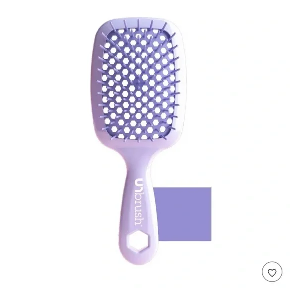 UNBRUSH Hair Brush Untangle Unknot Undo Pastel Collection Lilac NIB - Picture 2 of 5